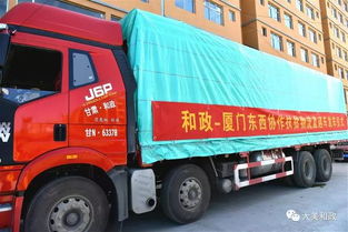 和政廈門(mén)東西協(xié)作扶貧物流直通車首車發(fā)車，汽車物流助力精準(zhǔn)脫貧